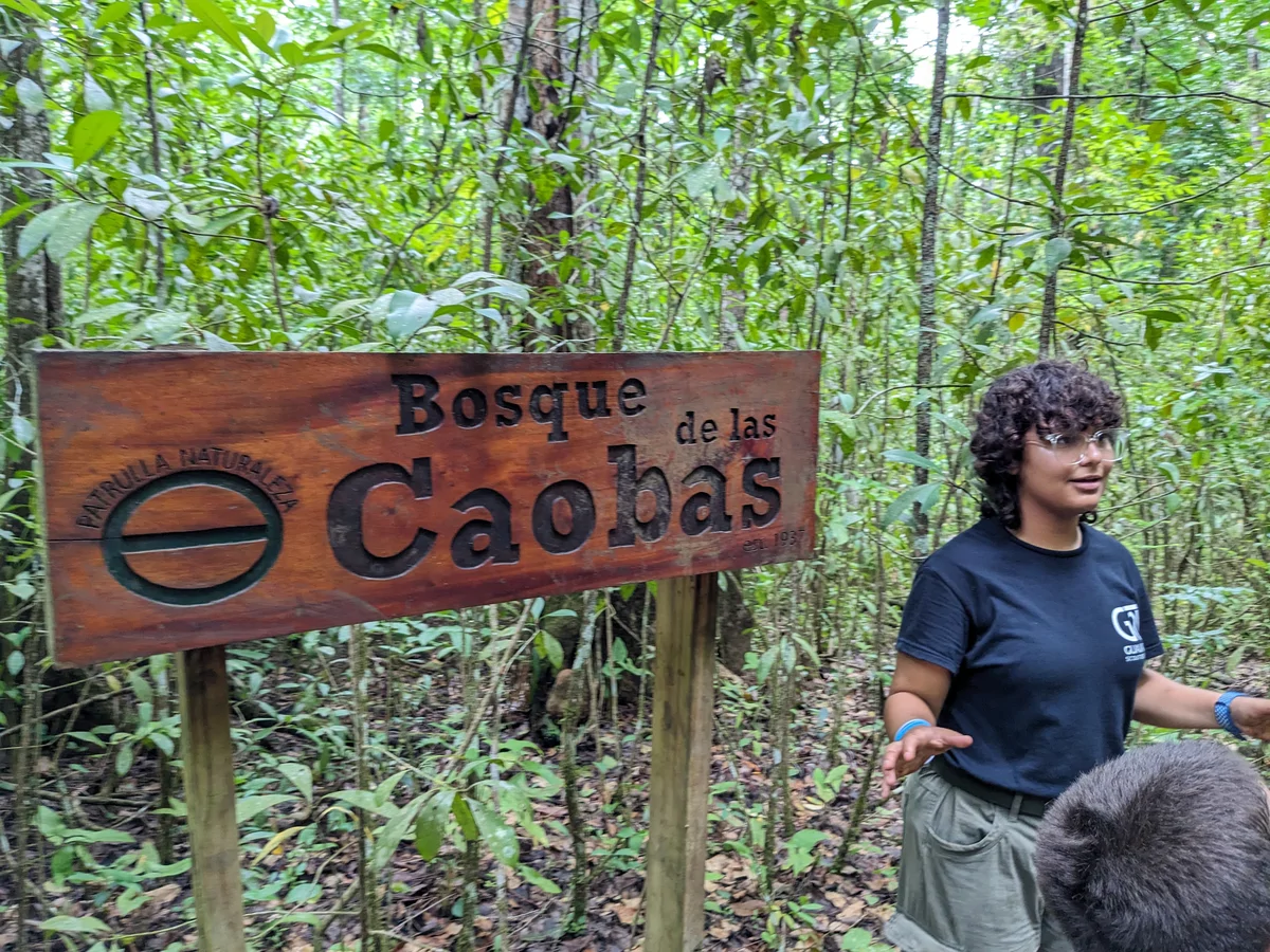 Hiking the tropical forests of Guajataka