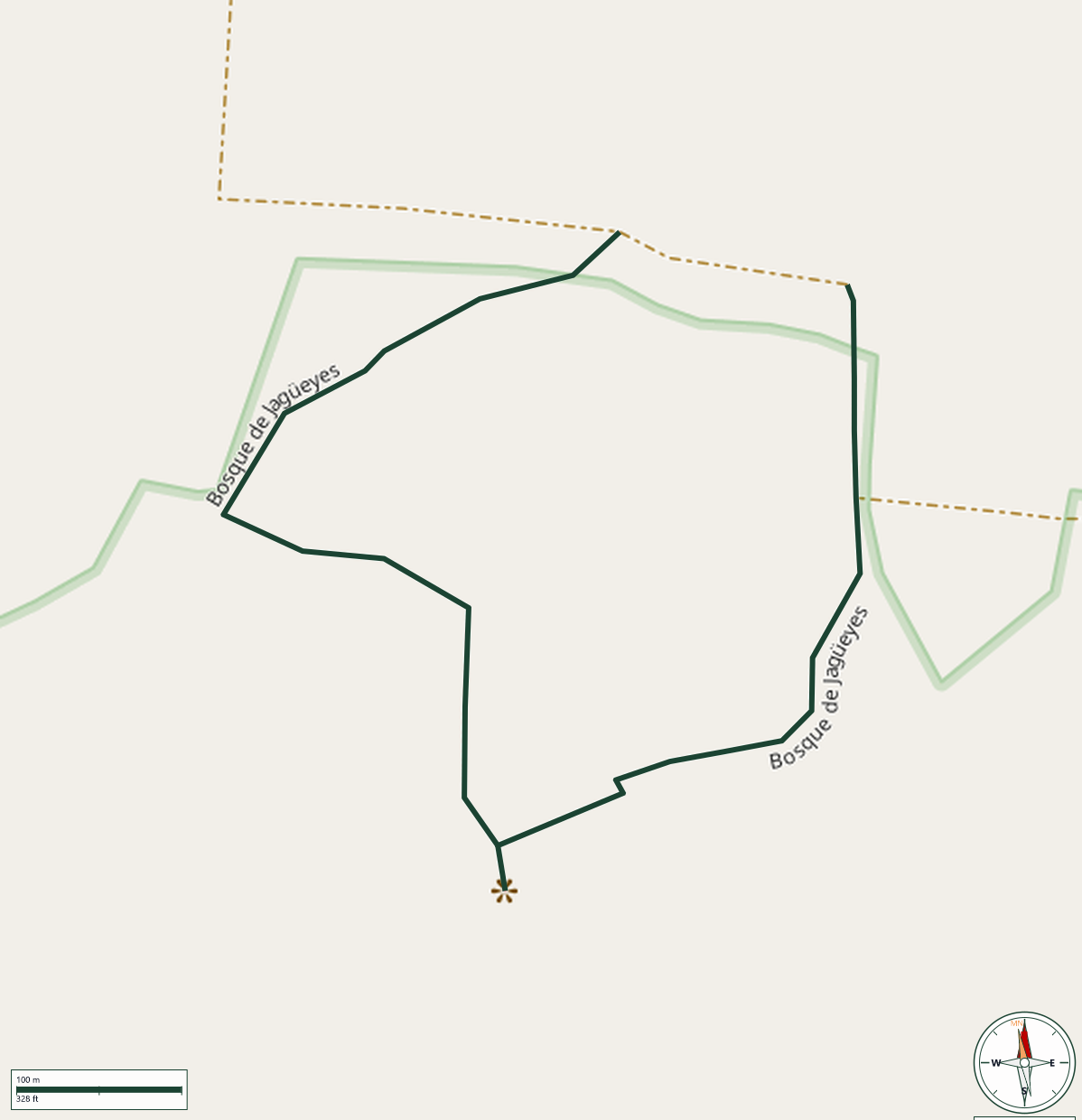 Mapa de Bosque de Jagüeyes