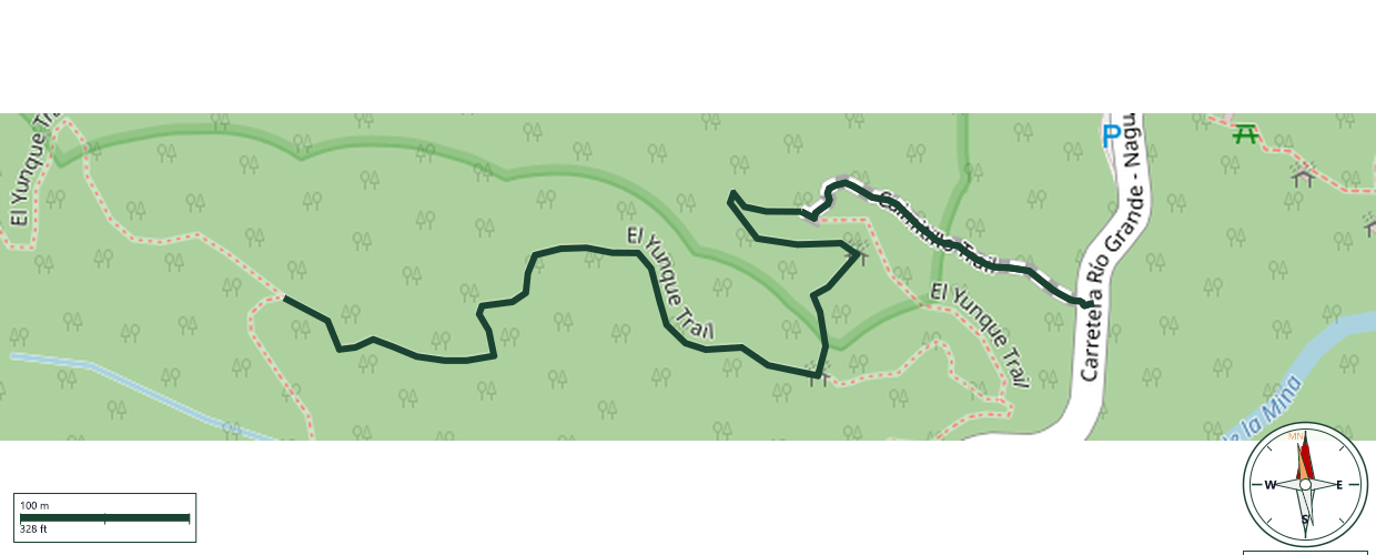 Mapa de Caimitillo Trail
