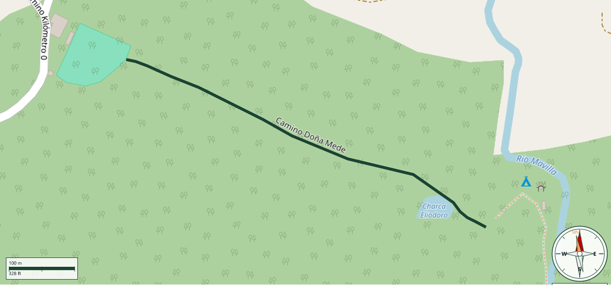 Mapa de Camino Doña Mede