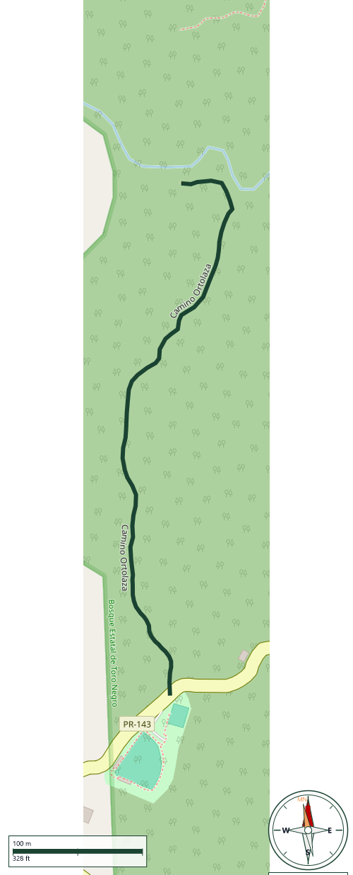 Mapa de Camino Ortolaza
