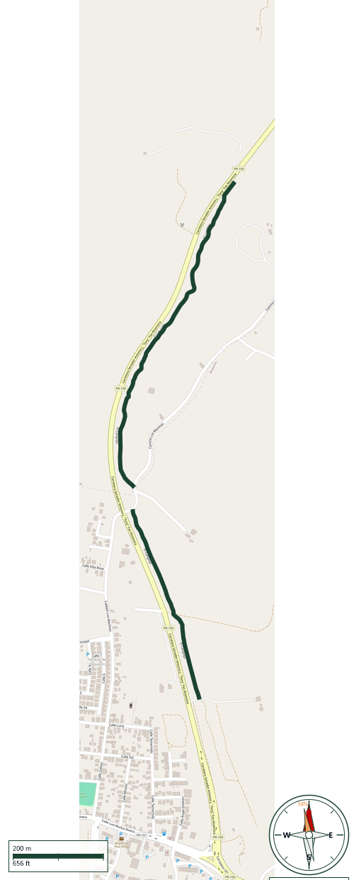 Map of El Cangrejo