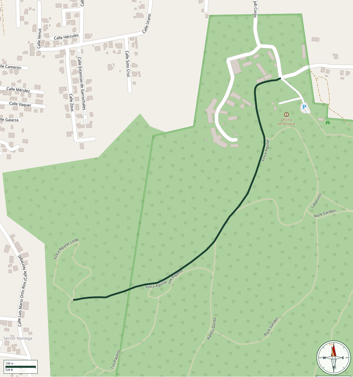 Mapa de Finca Aguilar