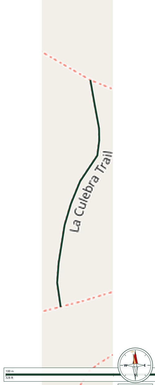 Mapa de La Culebra Trail