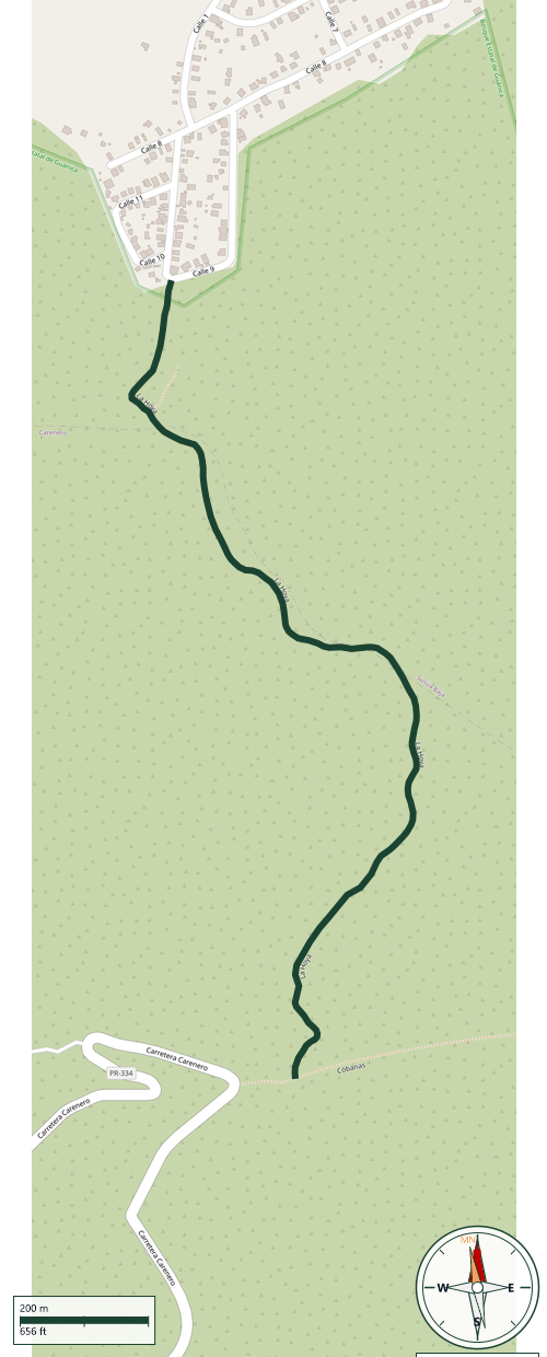 Mapa de La Hoya