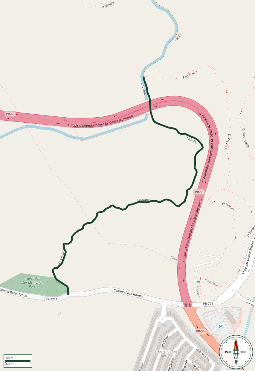 Mapa de La Juana