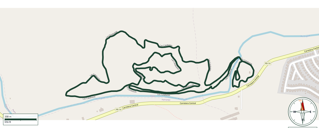 Mapa de Las Calabazas