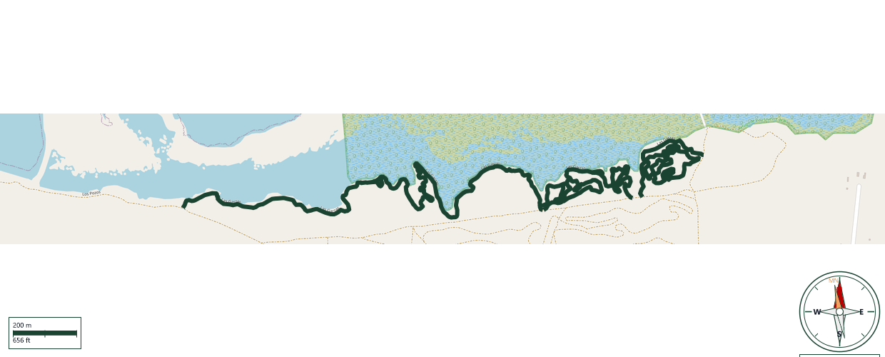 Mapa de Las Garzas