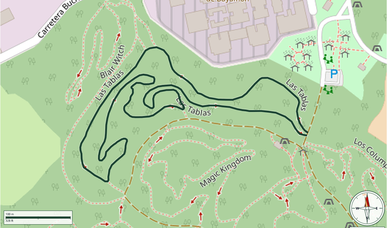 Mapa de Las Tablas