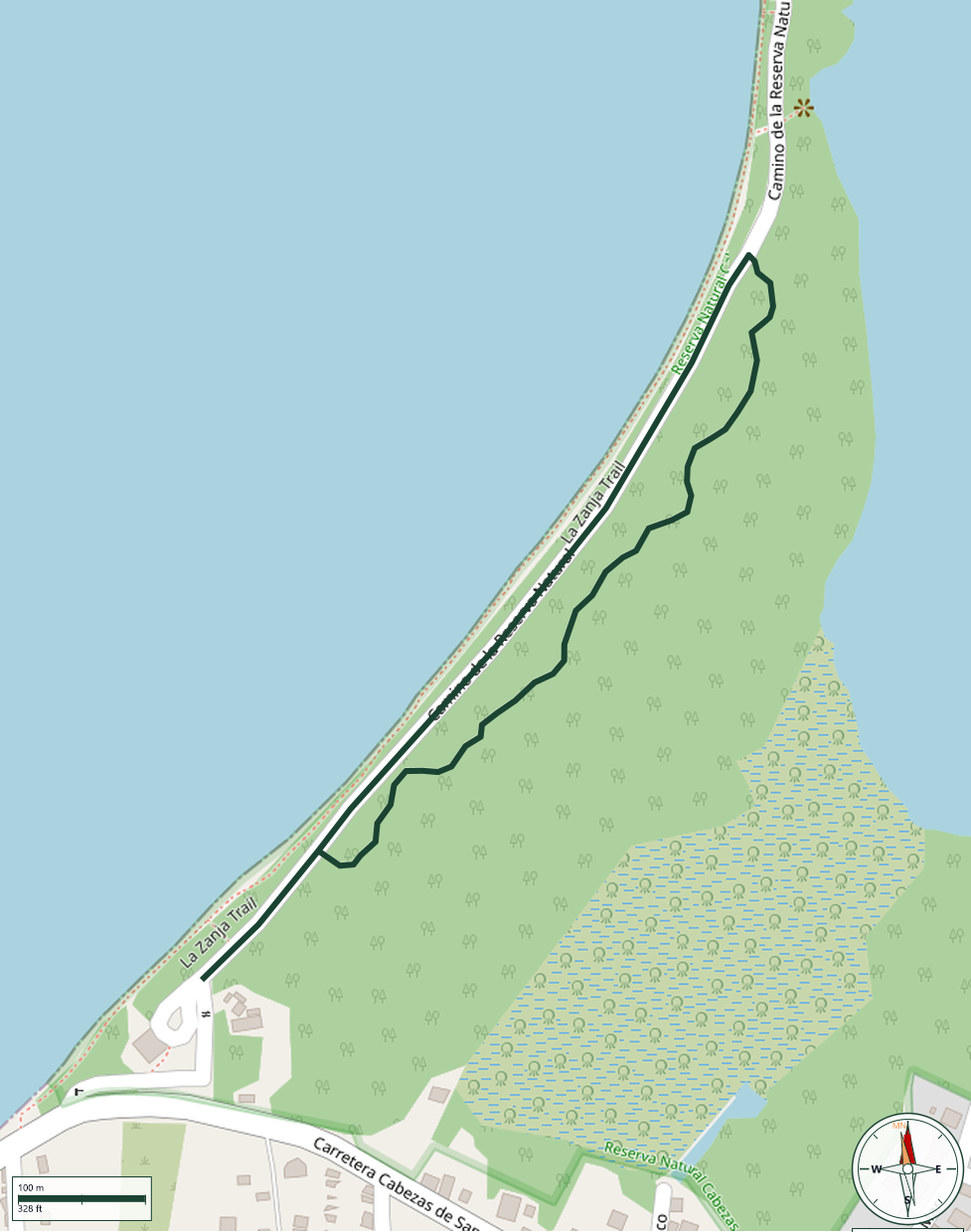 Mapa de Los Almácigos