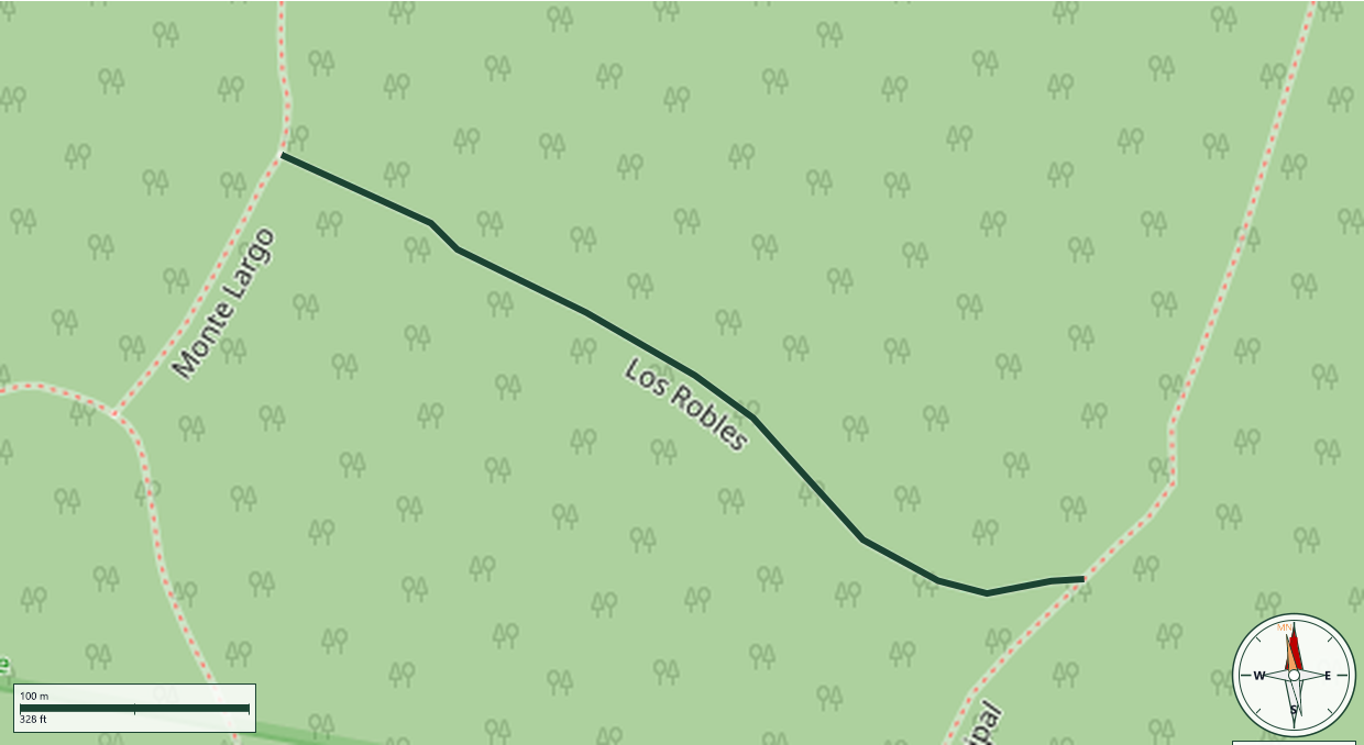 Mapa de Los Robles