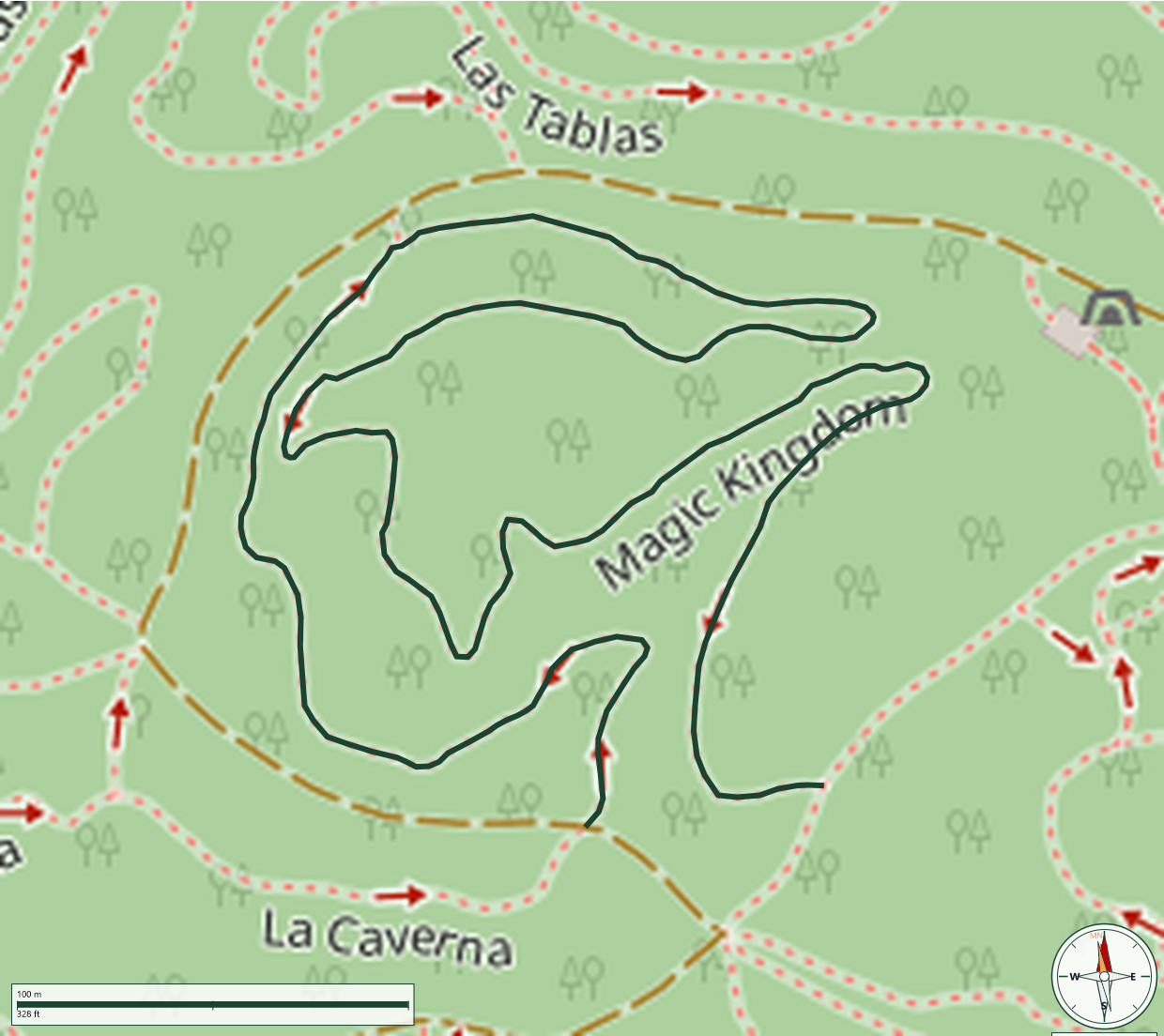 Mapa de Magic Kingdom