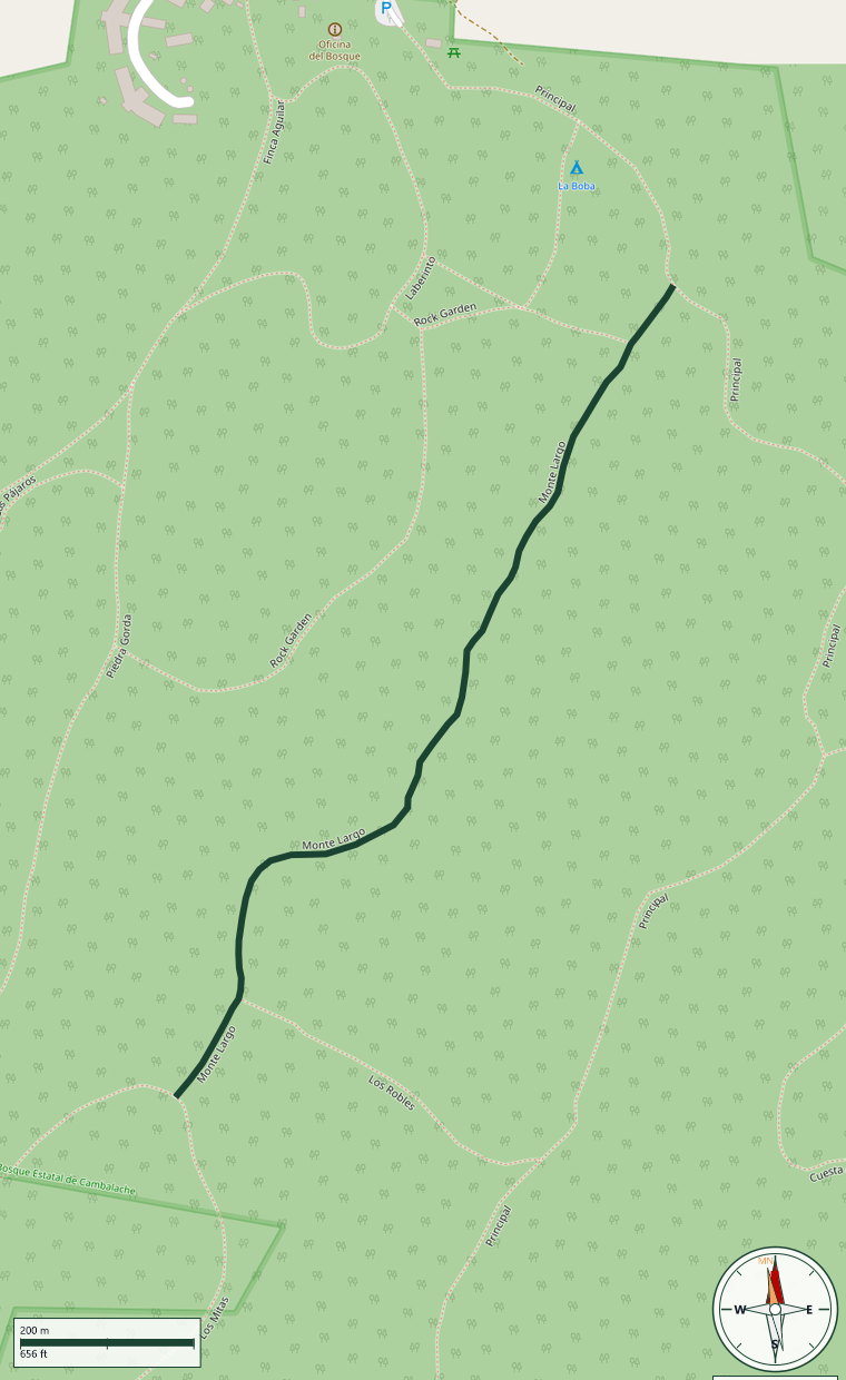 Mapa de Monte Largo