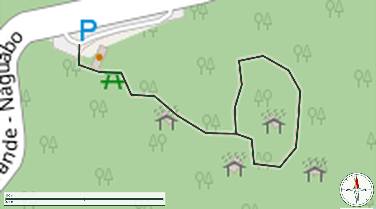 Mapa de Palma de Sierra Picnic Grounds Trail