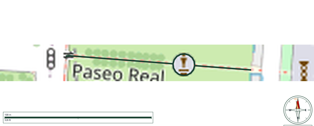 Mapa de Paseo Real