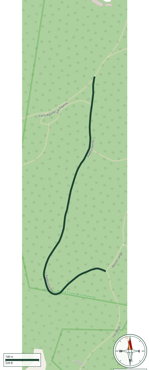 Mapa de Piedra Gorda