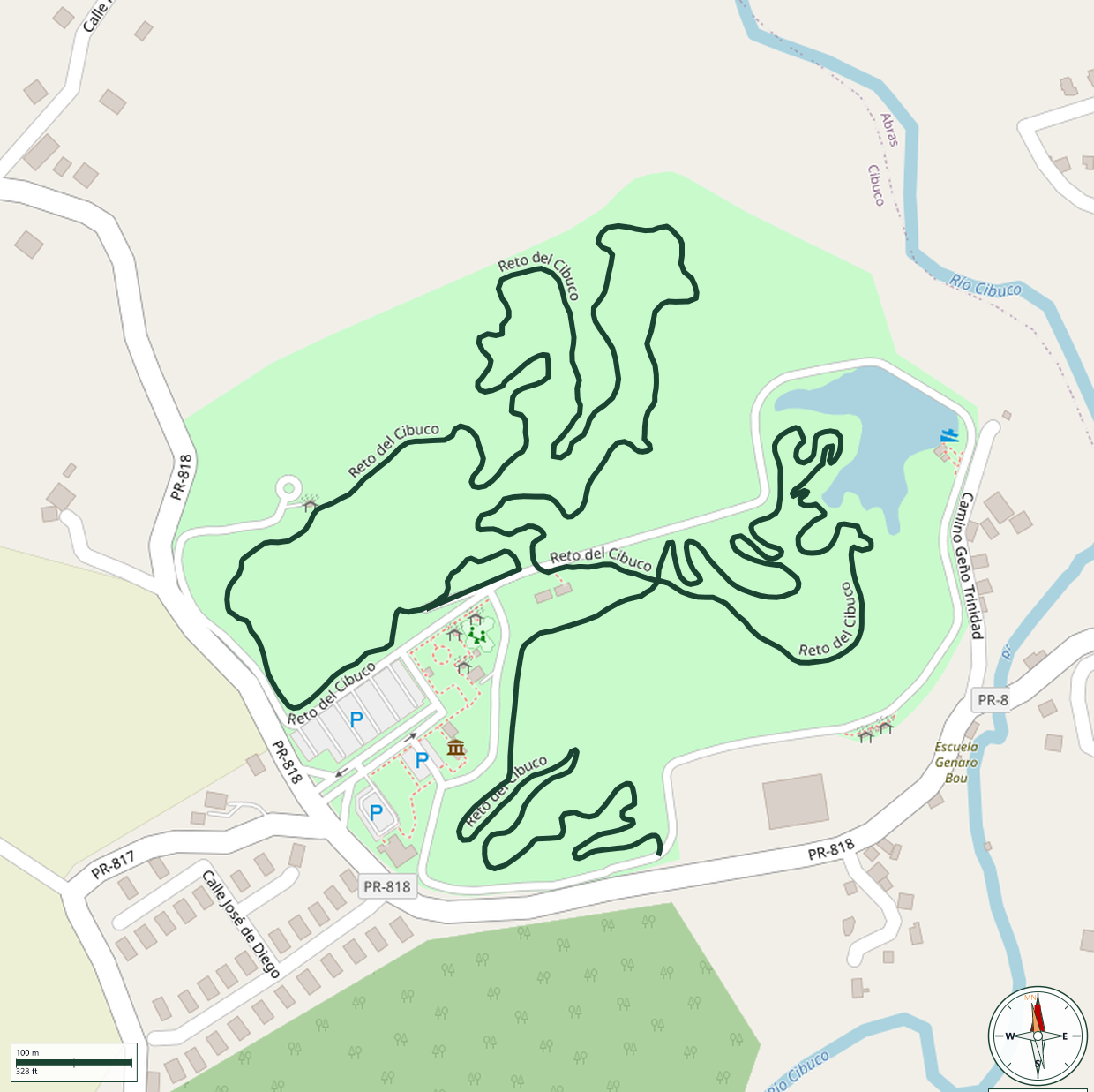 Mapa de Reto del Cibuco