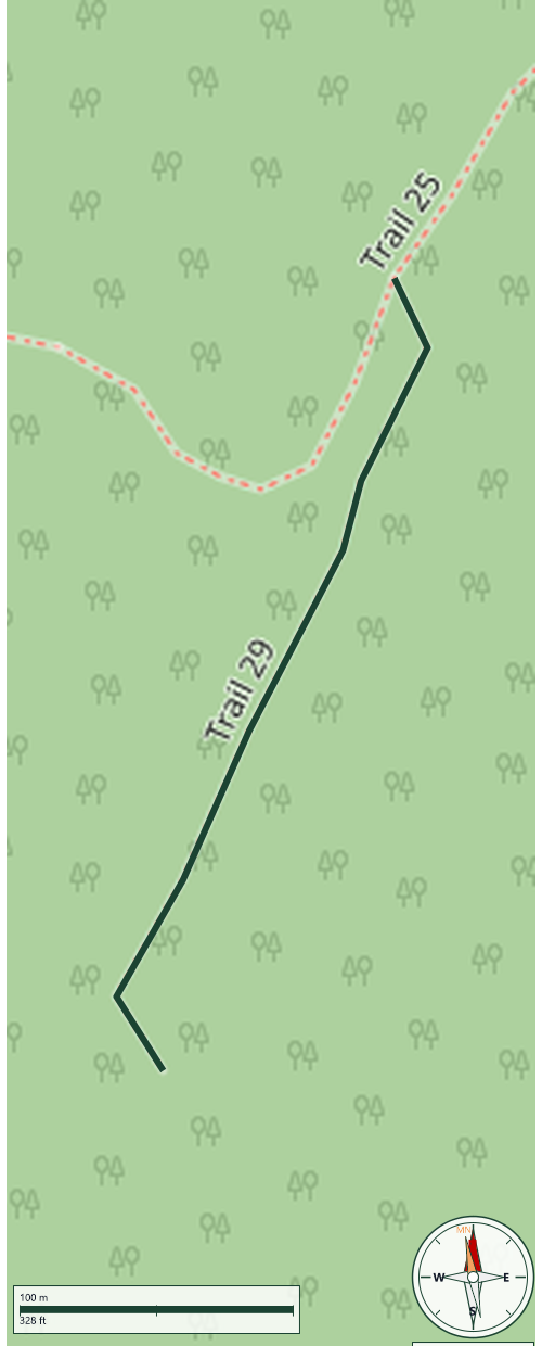 Mapa de Trail 29