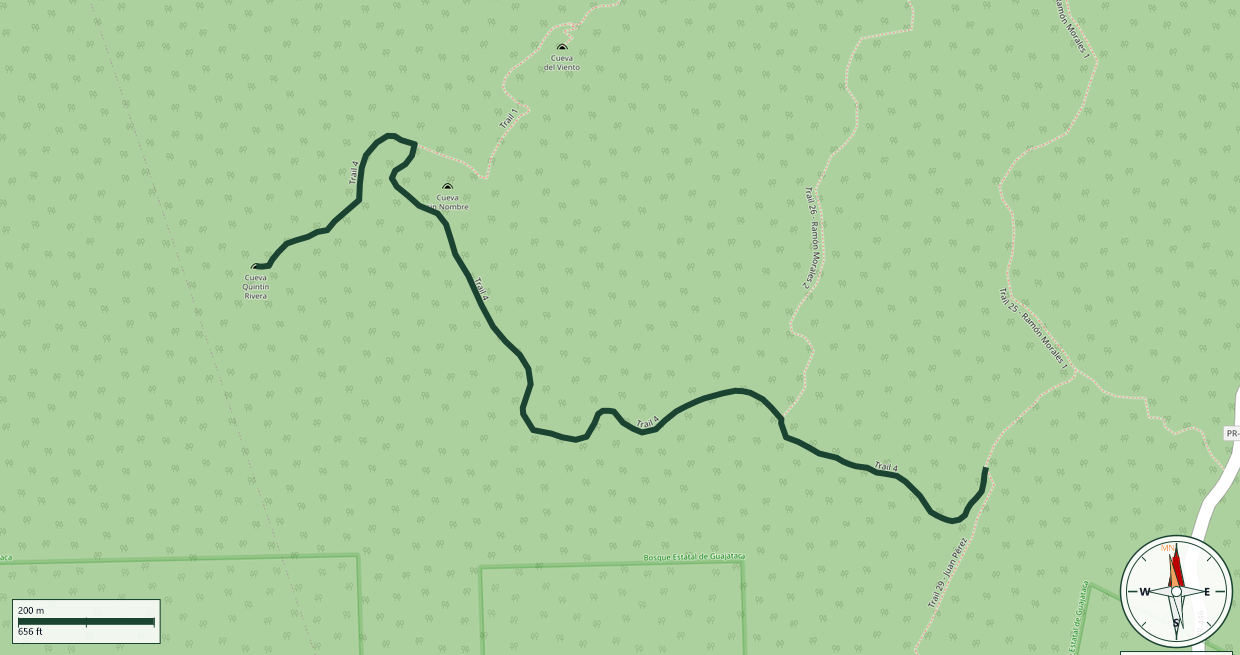 Mapa de Trail 4