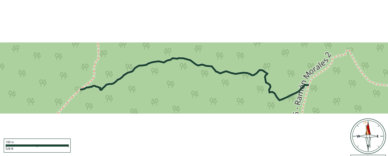 Mapa de Trail 7 - La Palma
