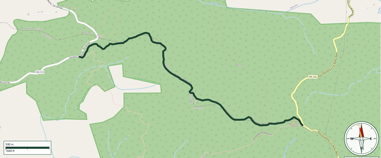 Mapa de Vereda Alto del Descanso