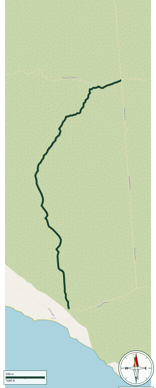 Mapa de Vereda Bajura de los Cerezos