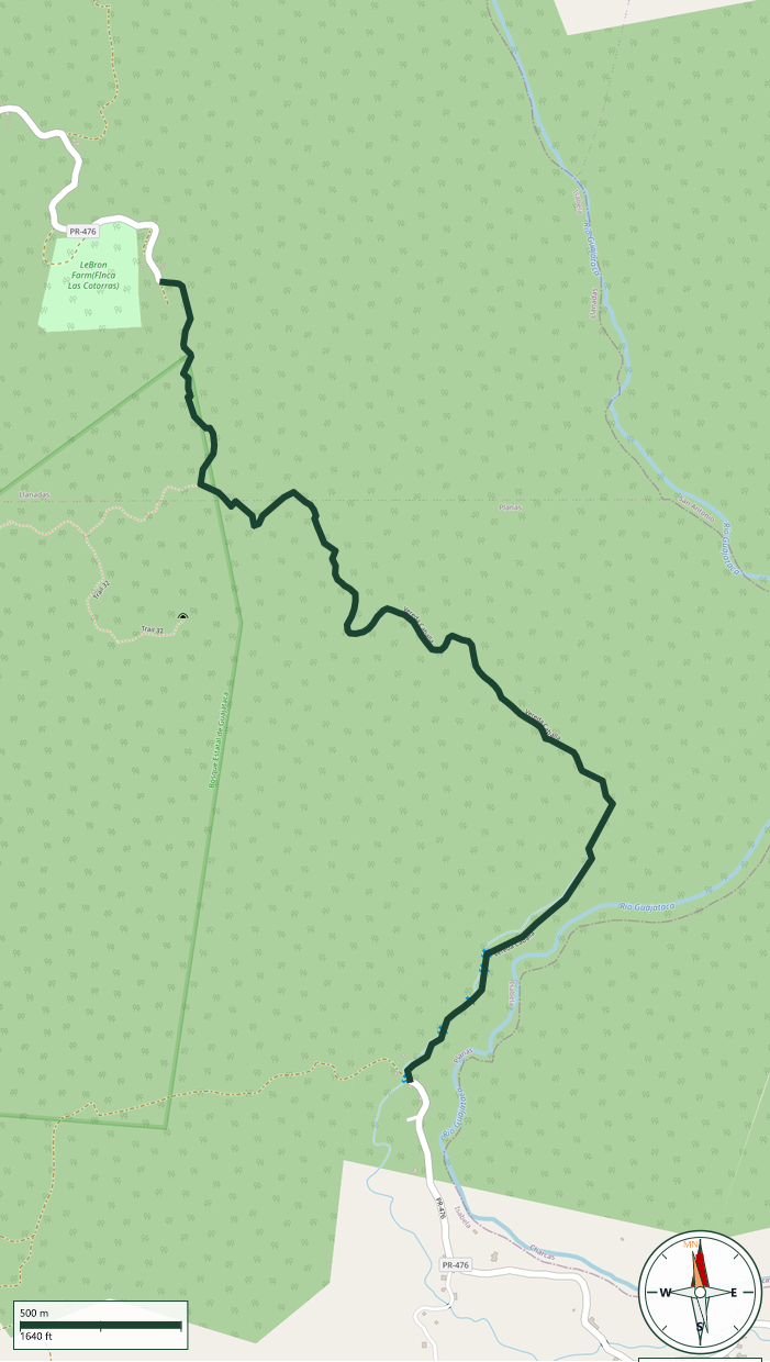 Mapa de Vereda Caballa
