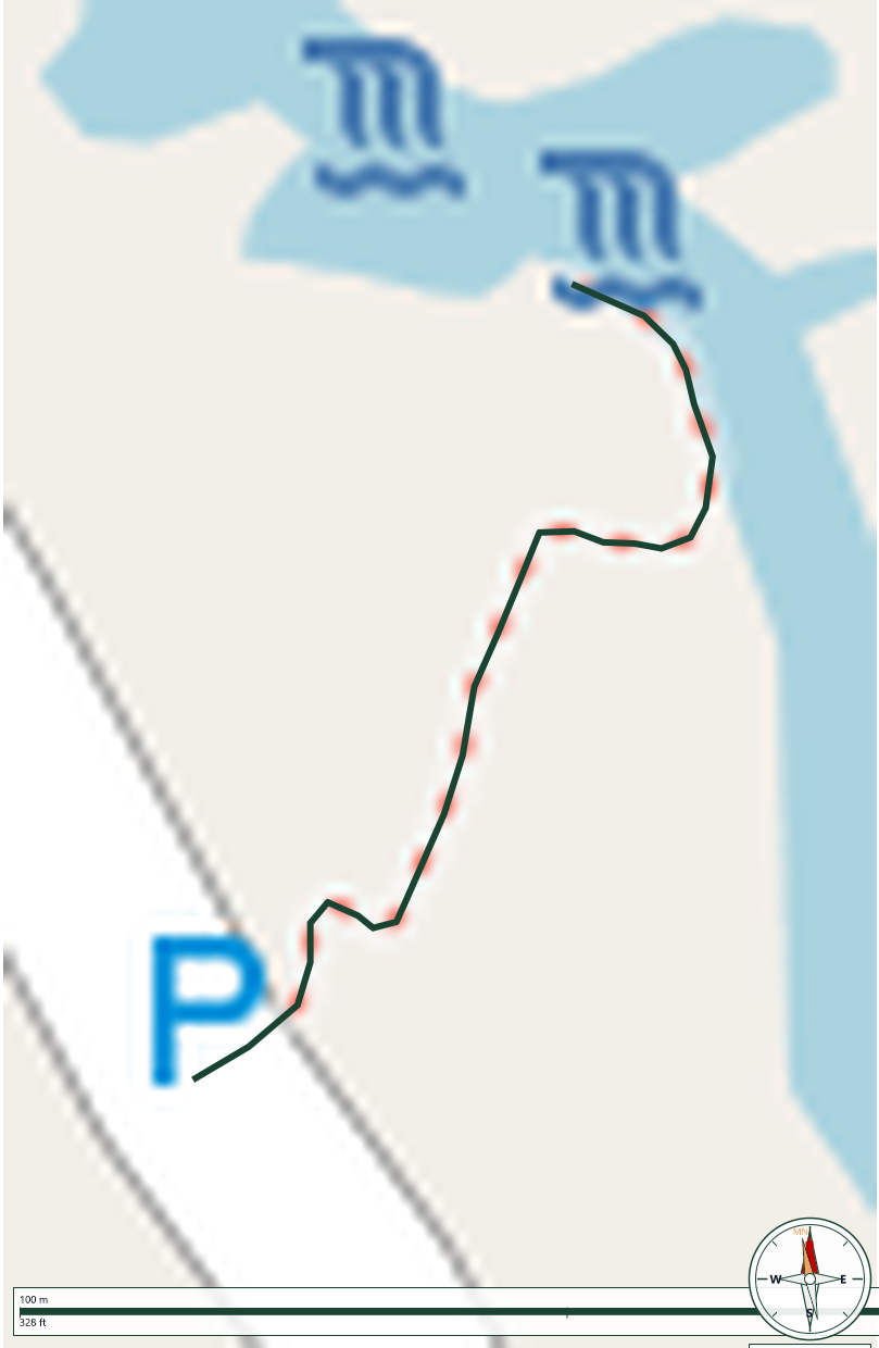 Map of Vereda Charco El Ataúd