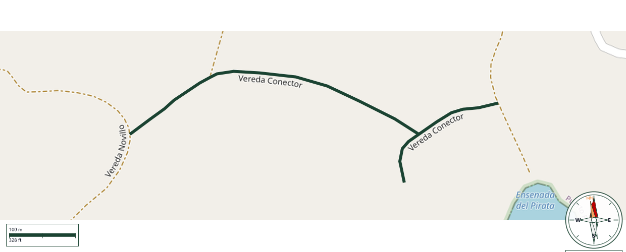 Map of Connector Trail