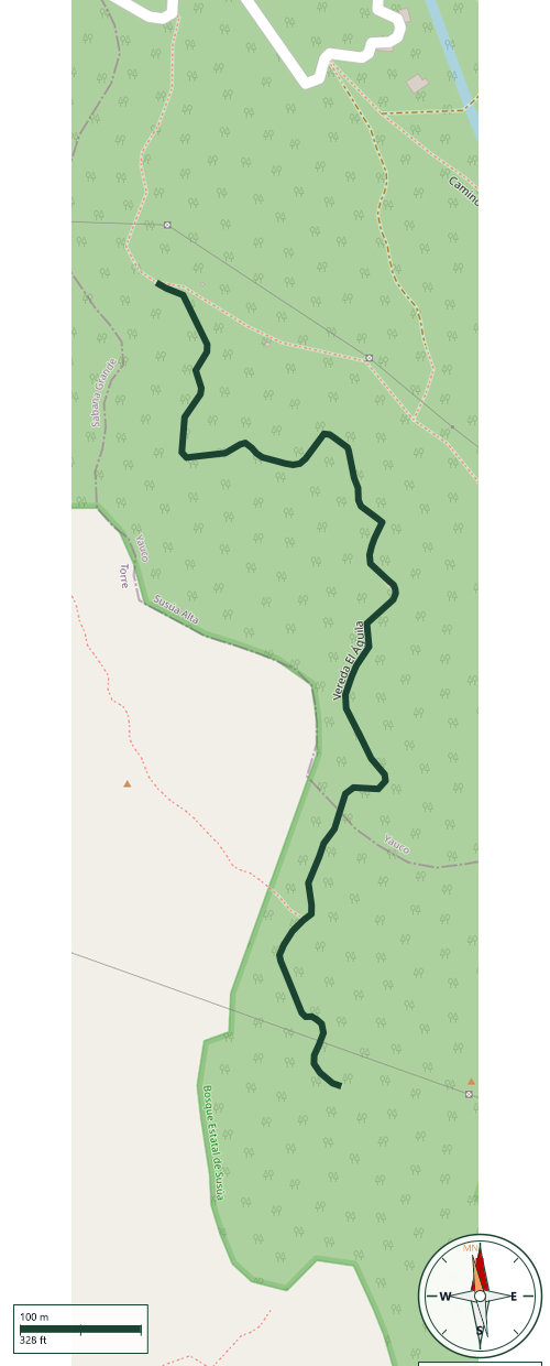 Mapa de Vereda El Águila