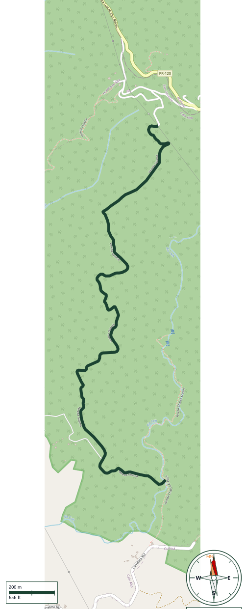 Map of Vereda Guamá