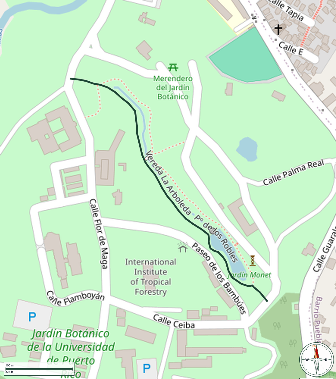 Mapa de Vereda La Arboleda