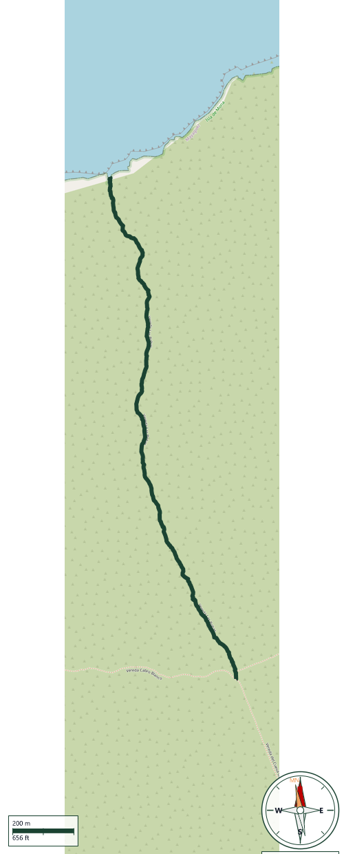 Mapa de Vereda Las Bobas