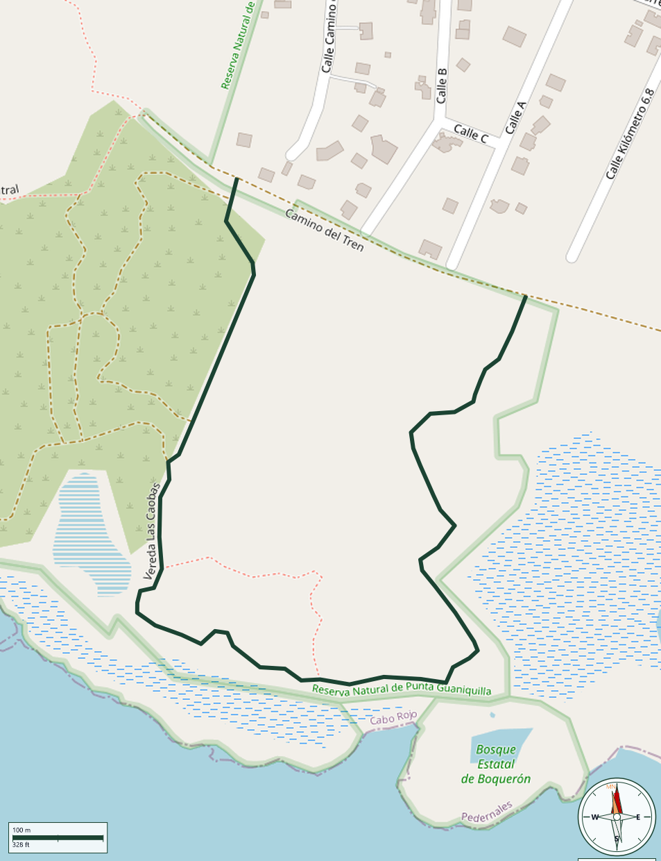 Mapa de Vereda Las Caobas
