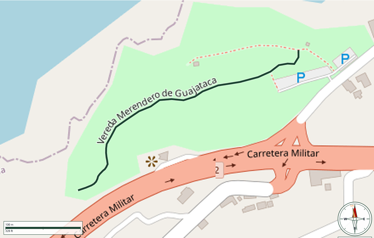 Map of Vereda Merendero de Guajataca