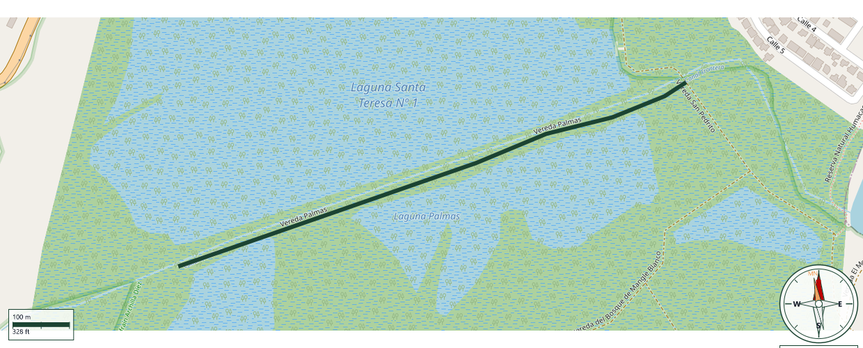 Mapa de Vereda Palmas