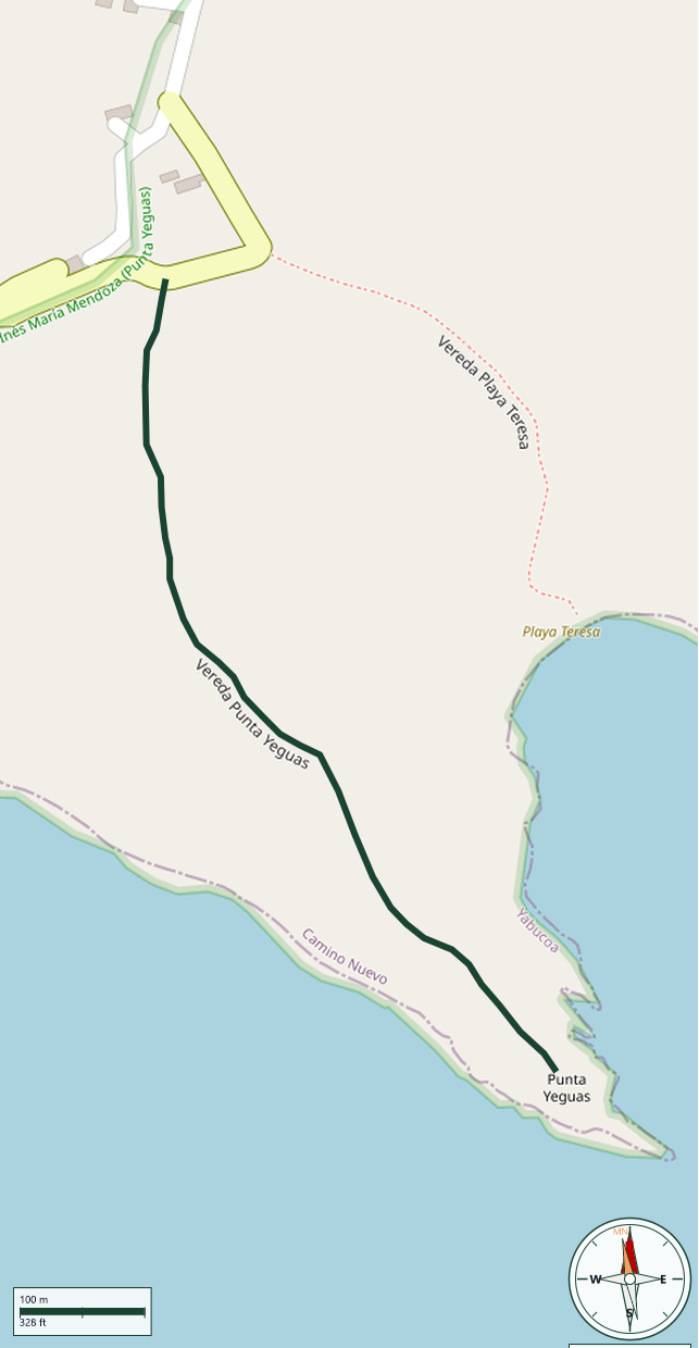 Mapa de Vereda Punta Yeguas