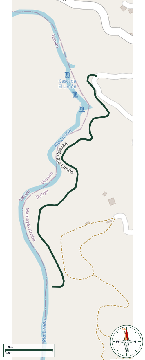 Mapa de Vereda Río Limón