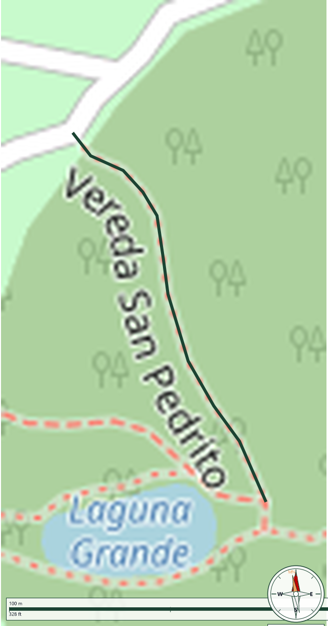 Mapa de Vereda San Pedrito