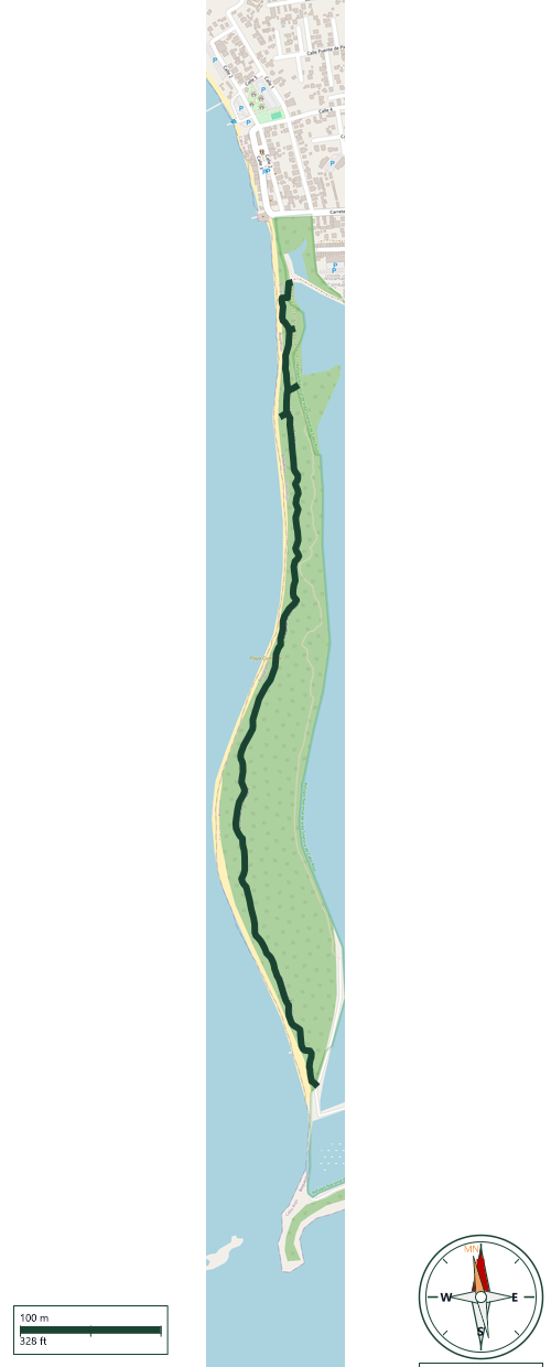 Mapa de Vistamar el Combate